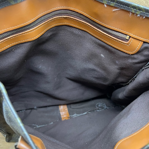 Louis Vuitton LV Monogram Sac Plat Vintage French Company Paper Tag - Picture 10 of 16